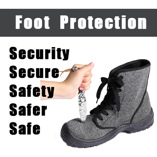 Foot protection by cut resistant sock/Anti-stab tactical military boots ...