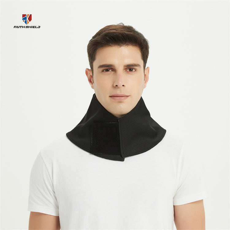 Faithshield | Two-sided wearable stab resistant neck guard – faithshield